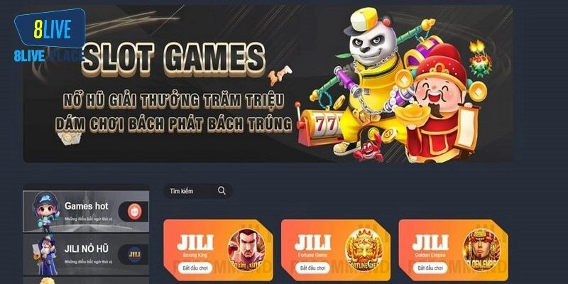 Giao diện nhà cái bắt mắt