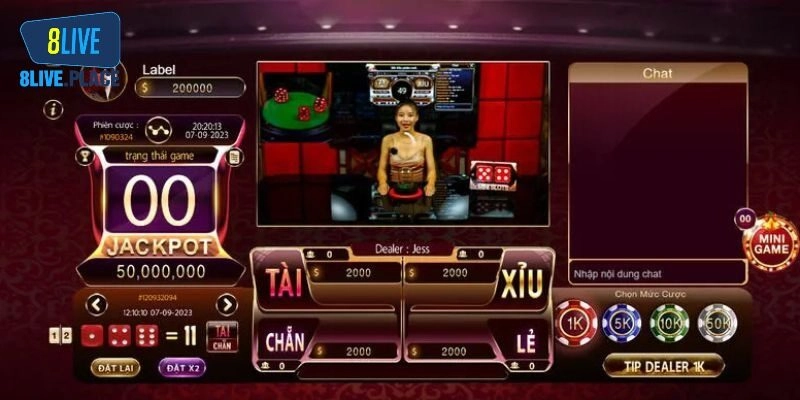 Chơi tài xỉu live không còn e ngại về khoảng cách, tăng độ tương tác gấp nhiều lần phiên bản đồ họa