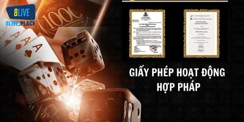Giấy phép hoạt động của SOC88