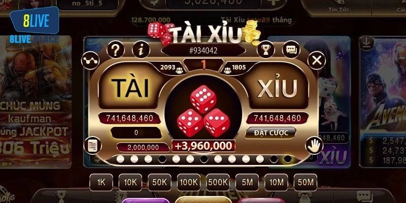 Hướng Dẫn Chơi Tài Xỉu 8live Và Bí Quyết Cá Cược Thắng Lớn